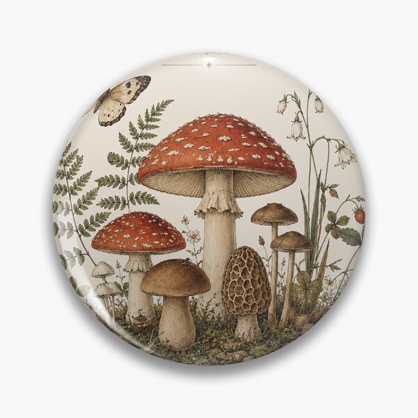 Item preview, mushrooms natures quiet magic find beauty in the little things designed and sold by kerthere.