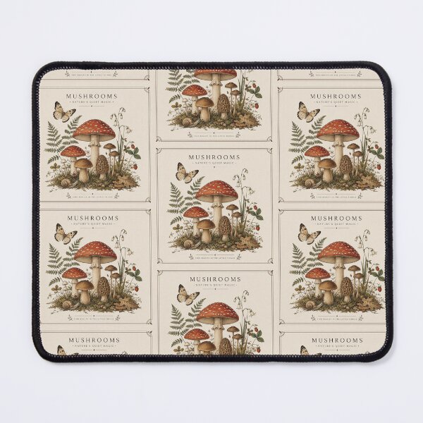 Item preview, mushrooms natures quiet magic find beauty in the little things designed and sold by kerthere.
