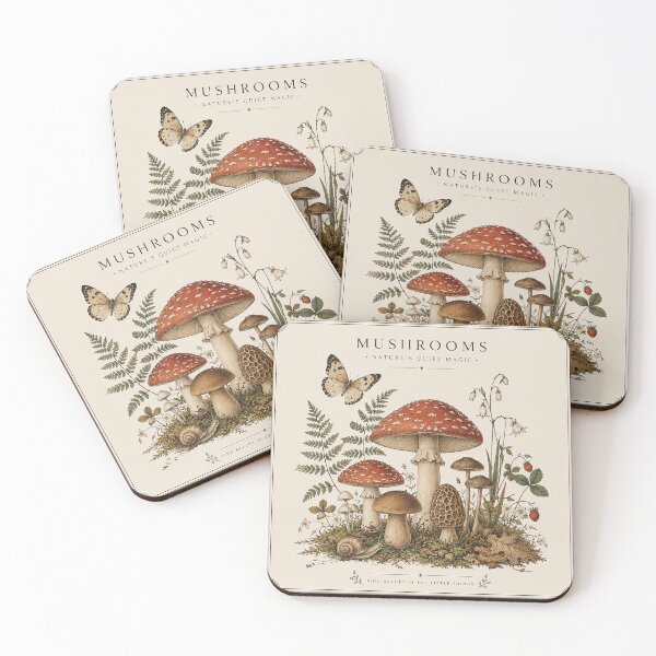 Item preview, mushrooms natures quiet magic find beauty in the little things designed and sold by kerthere.