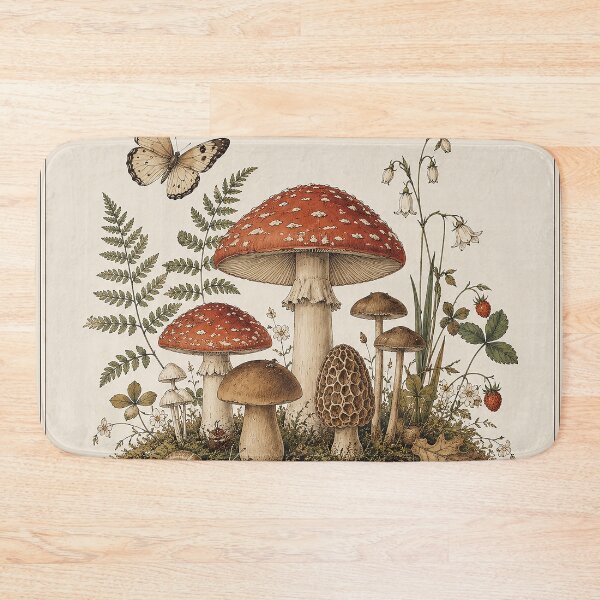 Item preview, mushrooms natures quiet magic find beauty in the little things designed and sold by kerthere.