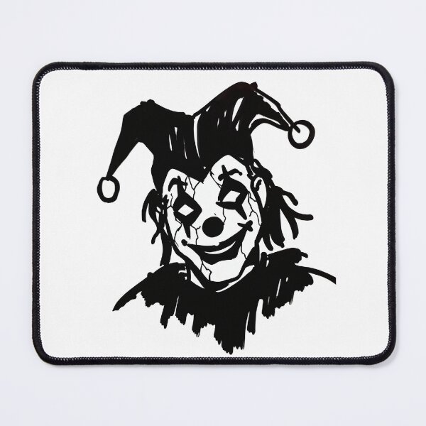 Item preview, Black and White Clown designed and sold by xiao xuans.