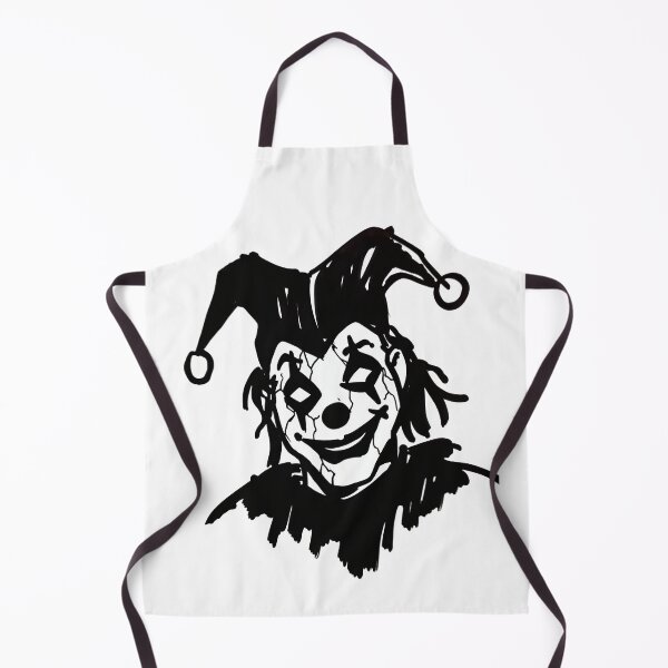 Item preview, Black and White Clown designed and sold by xiao xuans.