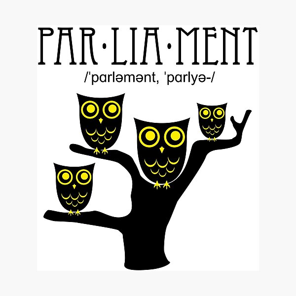 Item preview, A Parliament of Owls designed and sold by Joris Ammerlaan.