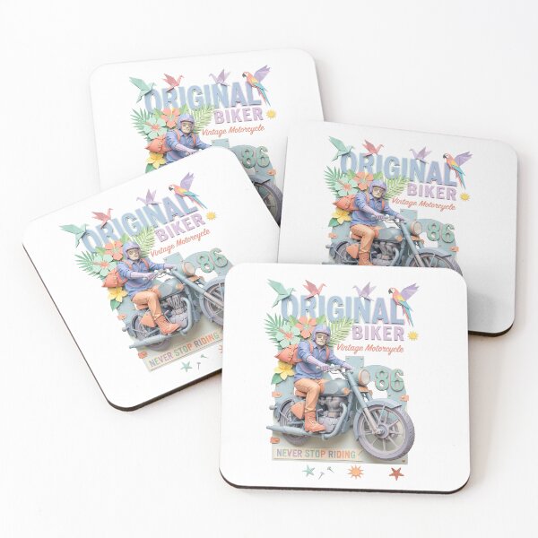 Item preview, Original Biker: Vintage Paper-Craft Style designed and sold by 9xgraphics.