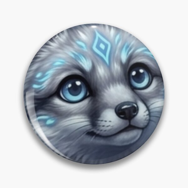 Item preview, Silver Vulpixie designed and sold by FERAL-GOBLINS.