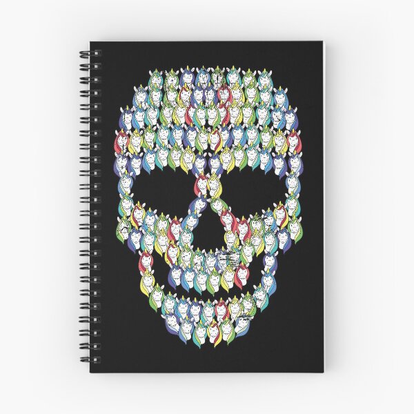 Item preview, Skull unicorns designed and sold by anziehend.
