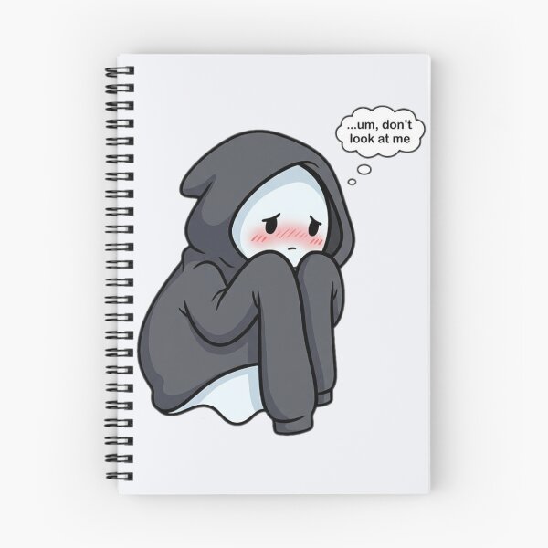 Item preview, Emotionally Offline Ghost – Introvert Anxiety Meme designed and sold by ChaosNest.