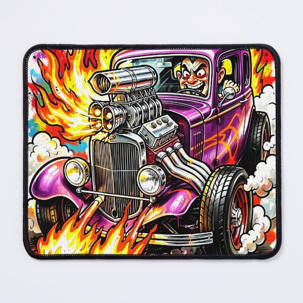 Item preview, Purple Deuce Coupe Monster Hot Rod Art designed and sold by rgagliardi2017.