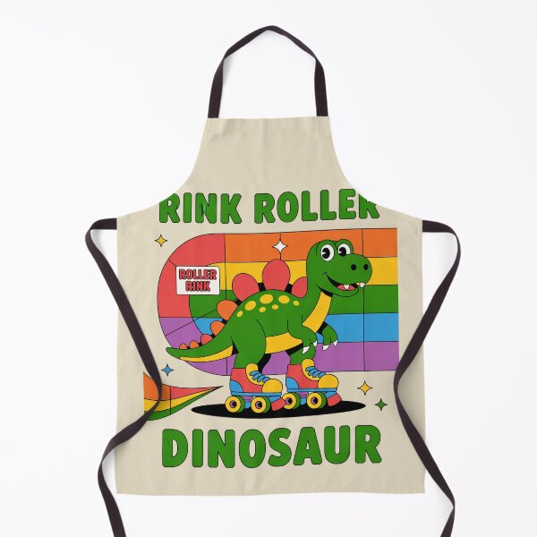 Item preview, Dinosaur on the Roller Rink Floor designed and sold by SignumShop.