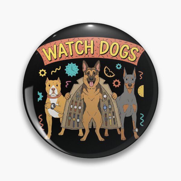 Item preview, Watch Dogs Wrist Watch Dealing Dogs designed and sold by Milasneeze.