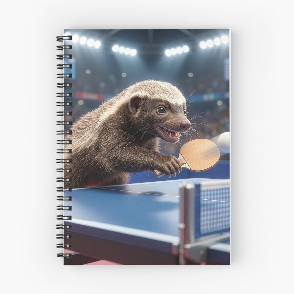 Item preview, Ping Pong Honey Badger designed and sold by Tridentulus.