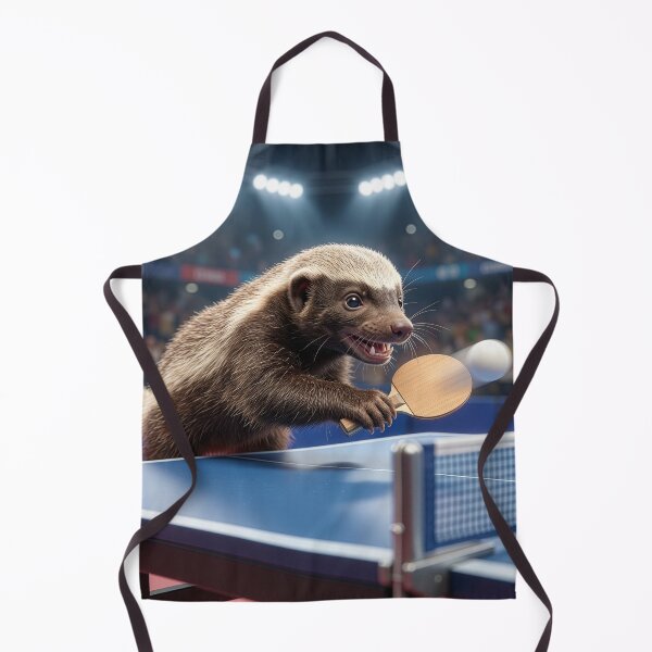 Artikelvorschau, Ping Pong Honey Badger entworfen und verkauft von Tridentulus.