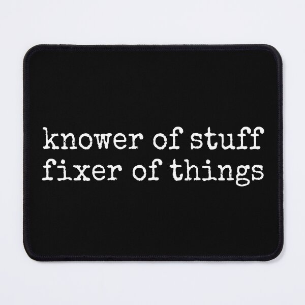 Item preview, Copy of Knower of Stuff, Fixer of Things, Funny Handyman Dad designed and sold by Naviiraart.
