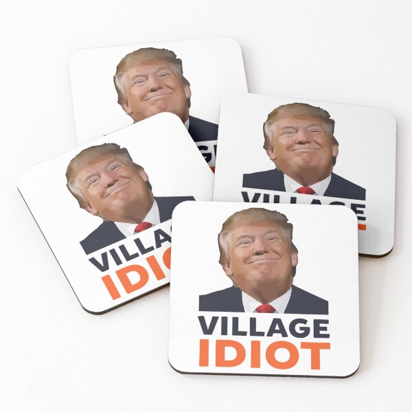 Item preview, Donald Trump Village Idiot designed and sold by SamskrtavakDews.