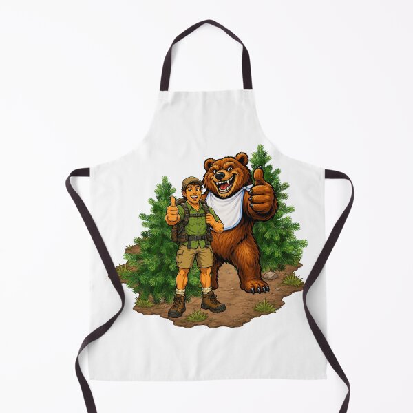 Item preview, Hiker Joins Bear for Lunch designed and sold by BSCI Designs.