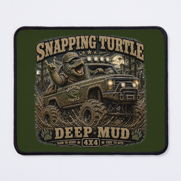 Item preview, Snapping Turtle in Deep Mud designed and sold by gotucoveredart.