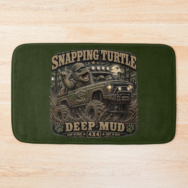 Item preview, Snapping Turtle in Deep Mud designed and sold by gotucoveredart.