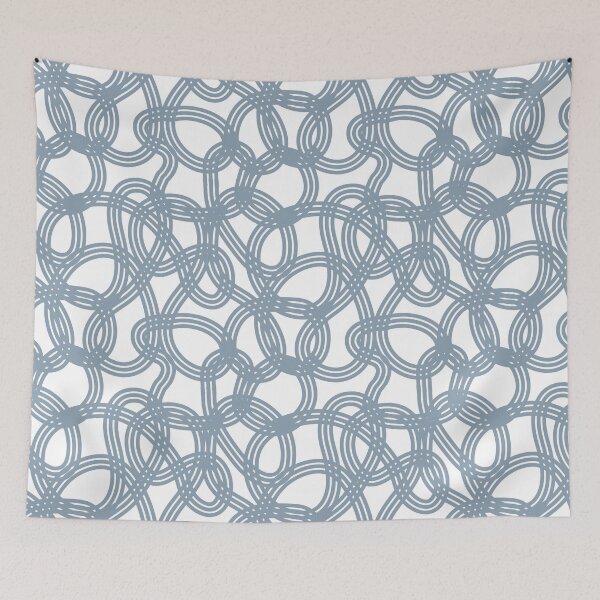 Item preview, Knit together - Slate and White designed and sold by MelnDesign.