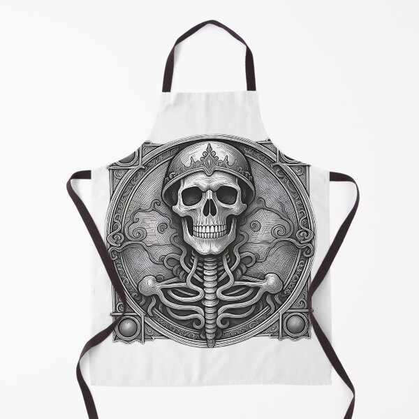 Item preview, Undead Knight Sentinel | Gothic Skeletal Etching designed and sold by DarkOriginArts.