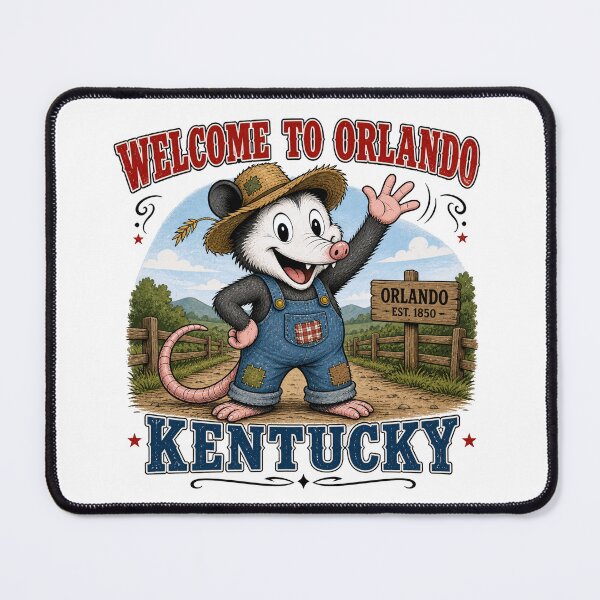 Item preview, Welcome to Orlando in Kentucky designed and sold by gotucoveredart.