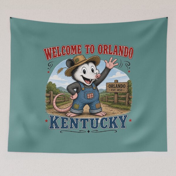 Item preview, Welcome to Orlando in Kentucky designed and sold by gotucoveredart.