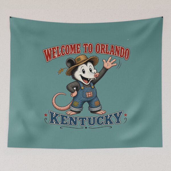 Item preview, Orlando Kentucky Opossum designed and sold by gotucoveredart.