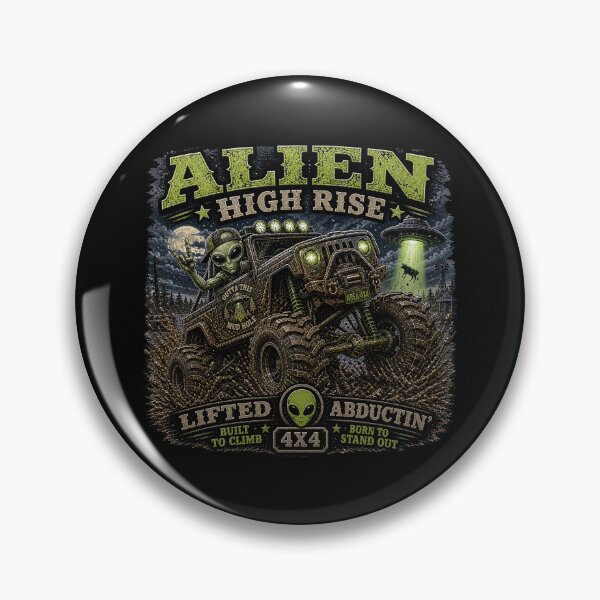 Item preview, Alien Hi Rise designed and sold by gotucoveredart.