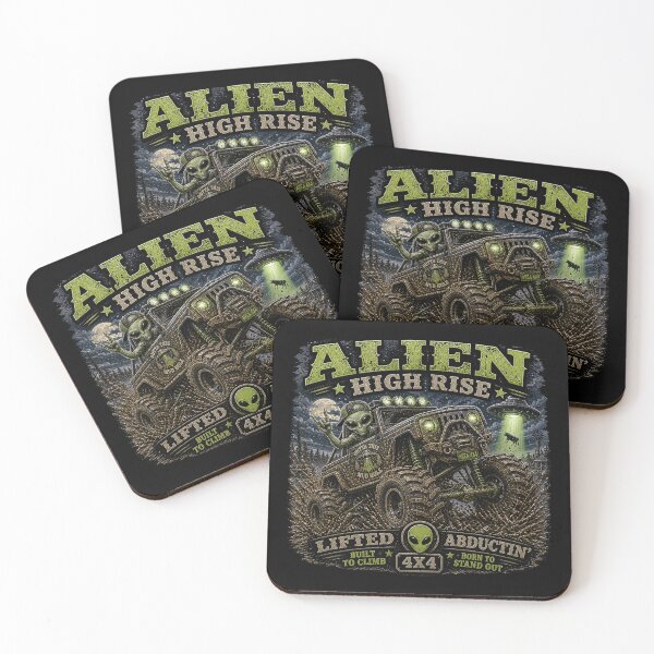 Item preview, Alien Hi Rise designed and sold by gotucoveredart.