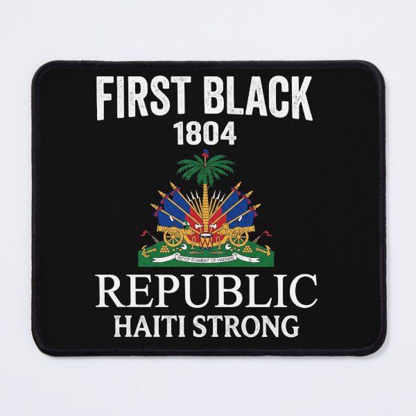 Item preview, First Black Republic 1804 Haiti Strong Coat of Arms designed and sold by VGAfanatic.