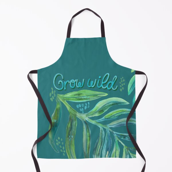 Item preview, Hand Lettered Typography Grow Wild - Tropical designed and sold by aneladesigns.