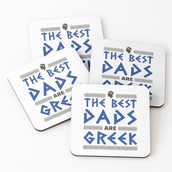 Item preview, The Best Dads Are Greek designed and sold by jaygo.