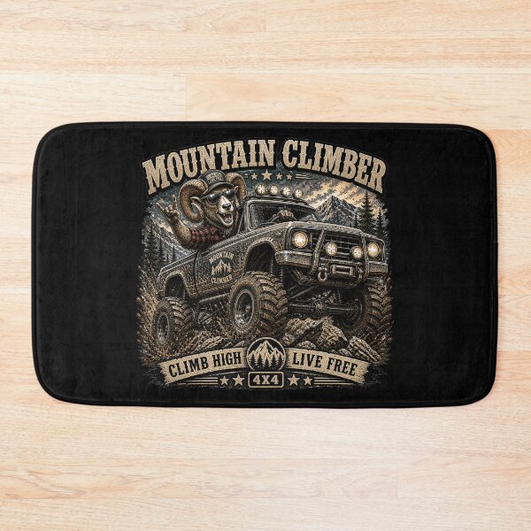 Item preview, Mountain Climber designed and sold by gotucoveredart.