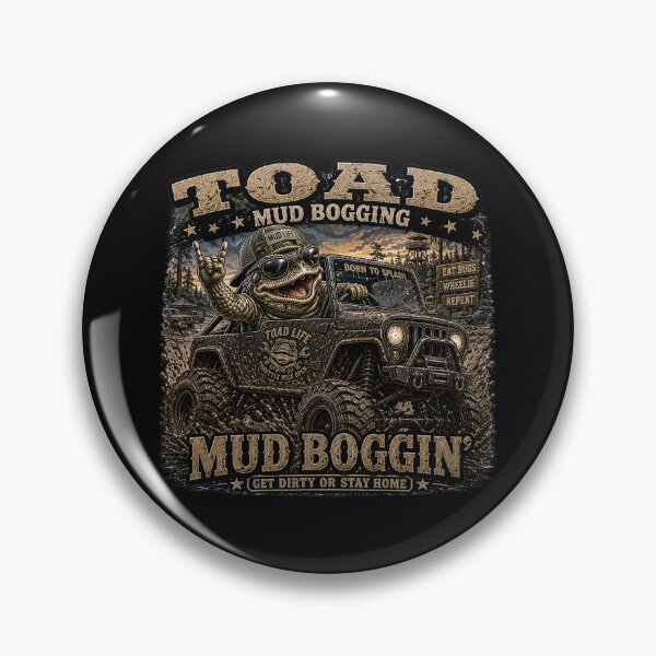Item preview, Toad Mud Boggin' designed and sold by gotucoveredart.