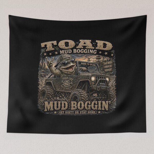Item preview, Toad Mud Boggin' designed and sold by gotucoveredart.