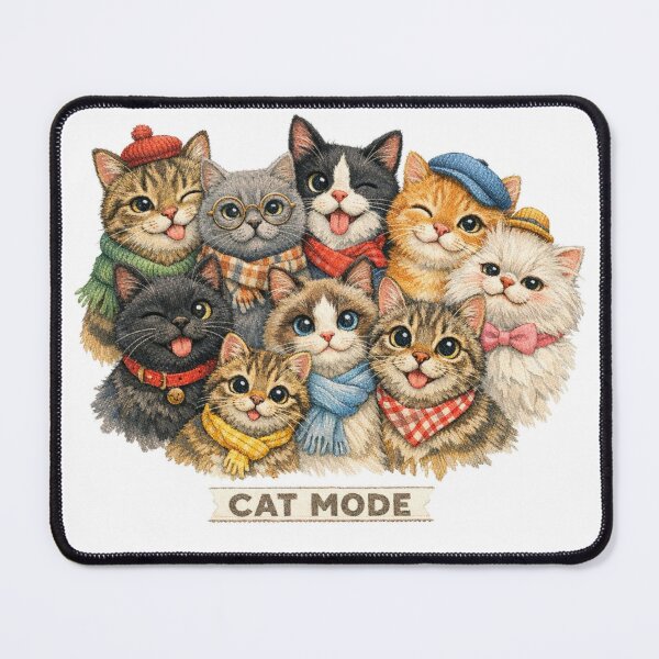 Item preview, Cat Mode Gang is here designed and sold by Fernhaven.