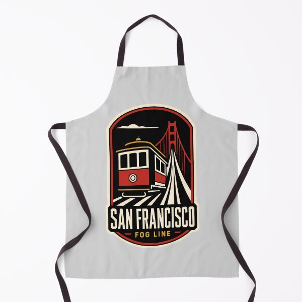 Item preview, San Francisco Fog Line Vintage Travel Badge T-Shirt designed and sold by Lyfeinsights.