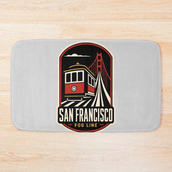 Item preview, San Francisco Fog Line Vintage Travel Badge T-Shirt designed and sold by Lyfeinsights.