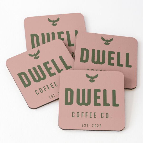 Item preview, Dwell Coffee Co. - Full Logo GREEN designed and sold by Legacy Design Co..