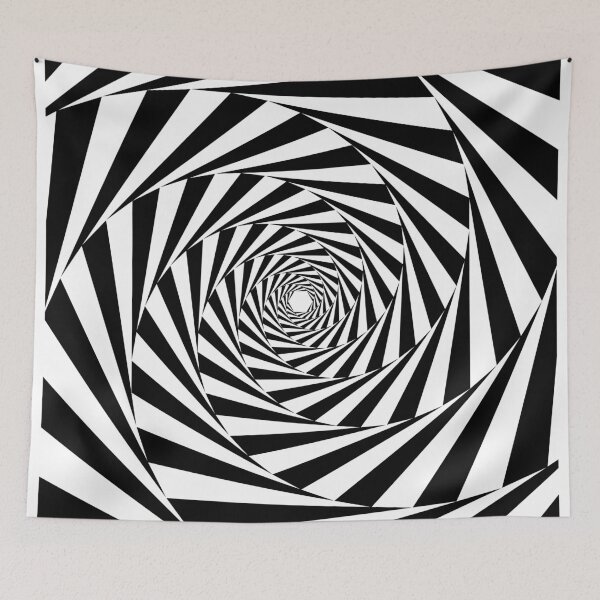 Item preview, Abstract Hypnotic Geometric Vortex designed and sold by TerryCoreCraft.