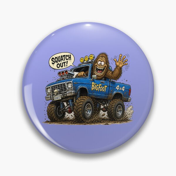 Item preview, Squatch Out! designed and sold by gotucoveredart.