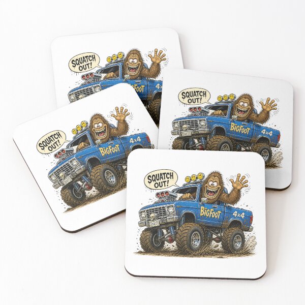 Item preview, Squatch Out! designed and sold by gotucoveredart.
