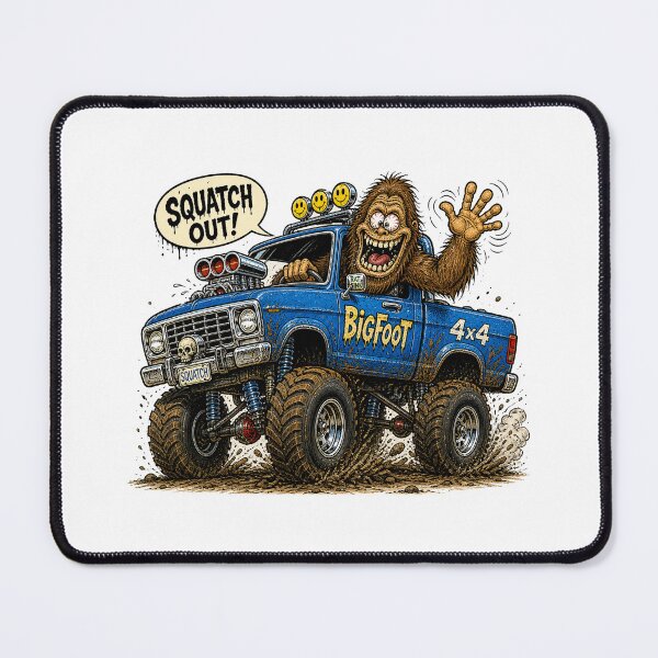 Item preview, Squatch Out! designed and sold by gotucoveredart.