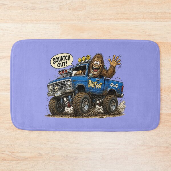 Item preview, Squatch Out! designed and sold by gotucoveredart.