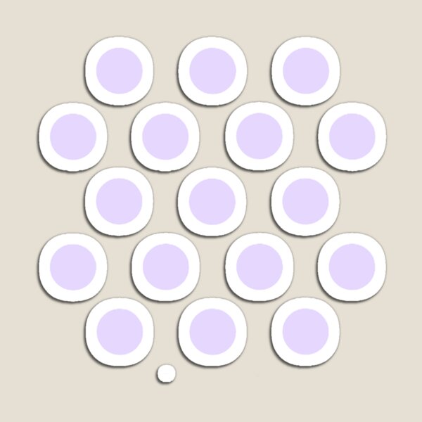 Item preview, Large LILAC POLKA DOTS (Transparent) designed and sold by RachelMacht.