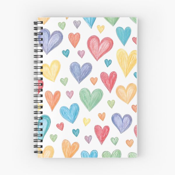 Item preview, Drawing hearts pattern designed and sold by trendspatterns.