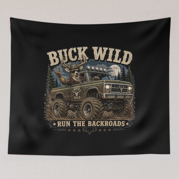 Item preview, Buck Wild designed and sold by gotucoveredart.