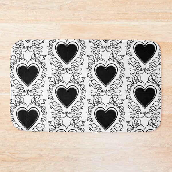 Item preview, Heart Doodle Metal Layered designed and sold by amegaitdesign.