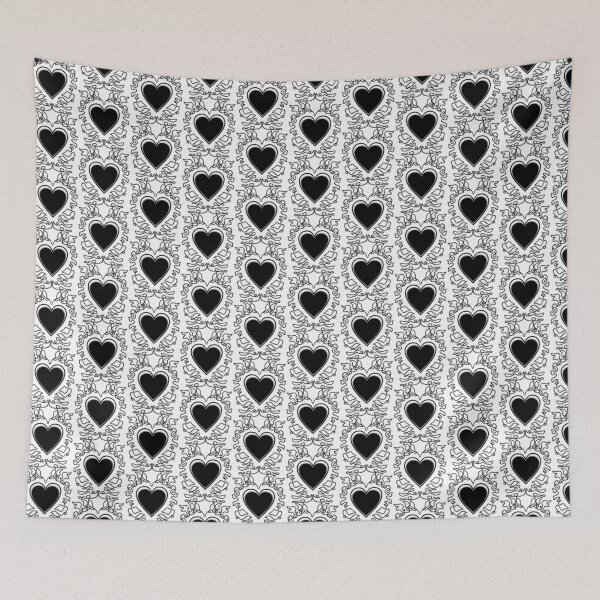 Item preview, Heart Doodle Metal Layered designed and sold by amegaitdesign.
