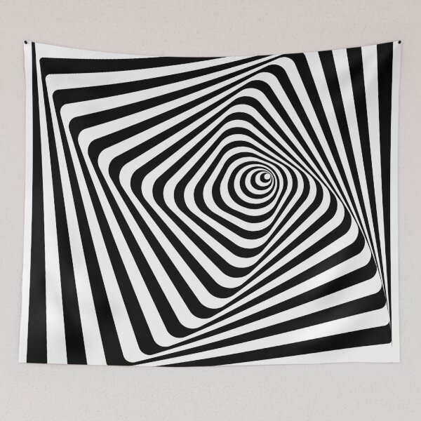 Item preview, Hypnotic Geometric Vortex Op Art designed and sold by TerryCoreCraft.