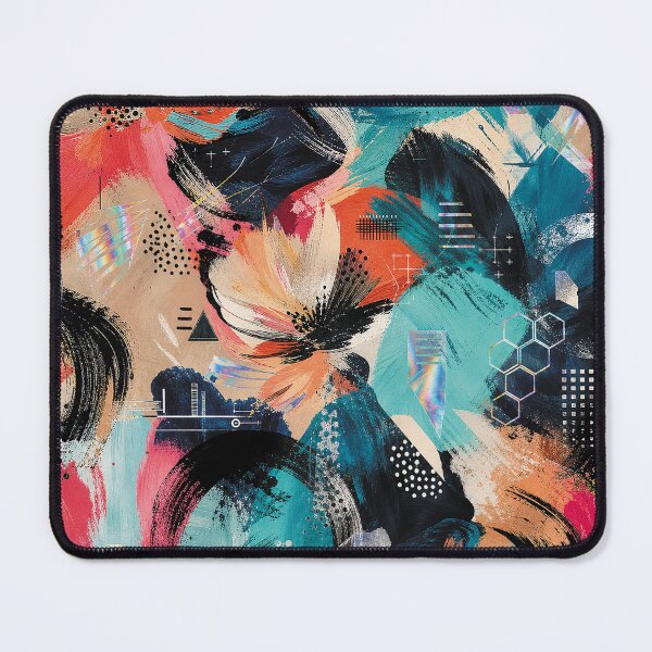 Item preview, Abstract colored pattern designed and sold by ColdStarfish.